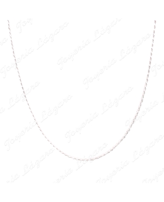 CADENA 50 CM. PLATA CORDON SALOMONICO 1.5 FINO