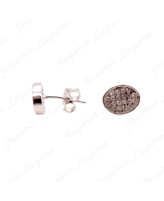 PEND. PLATA PRESION OVALADO MICRO CIRCONITAS