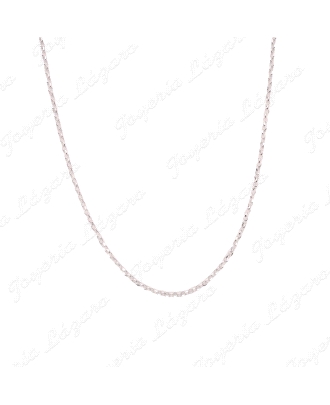 CADENA 45 CM. PLATA FORZADA