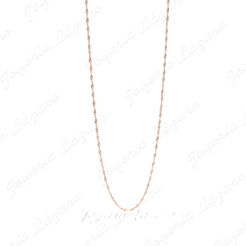 CADENA 50 CM. ORO 18KT OCASION SINGAPUR 1.5MM