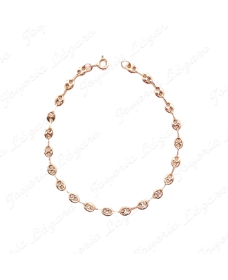 PULSERA ORO 18KT OCASION CALABROTE 3MM,17.5CM