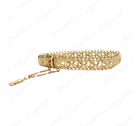 PULSERA ORO 18KT OCASION PRINCESA +CDD,SS+BUHO