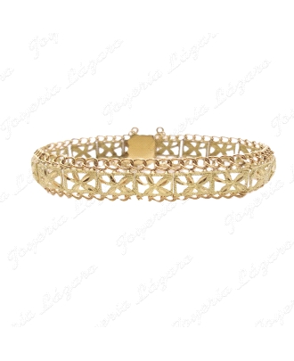PULSERA ORO 18KT OCASION PRINCESA +CDD,SS+BUHO
