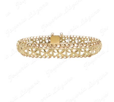 PULSERA ORO 18KT OCASION PRINCESA +CDD,SS+BUHO