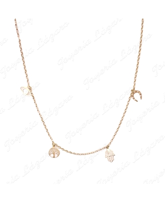GARGANTILLA ORO 18KT OCASION SUERTE.H,M,O,A.