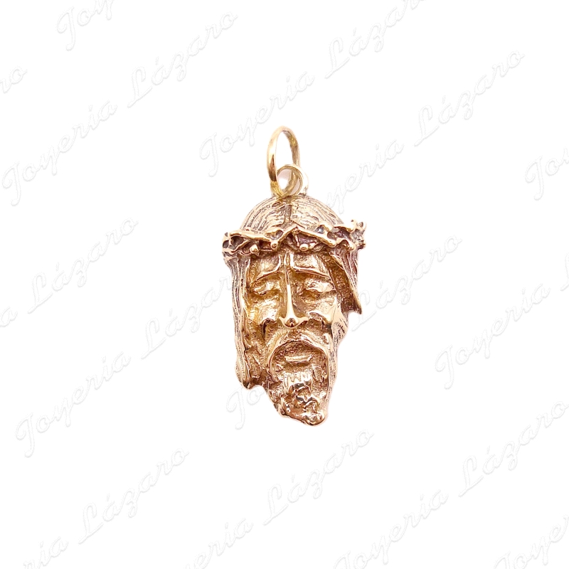 COLGANTE ORO 18KT OCASION CABEZA CRISTO MEDIANA                                                     