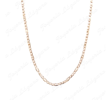 CADENA 60 CM. ORO 18KT OCASION 3X1 PLANA