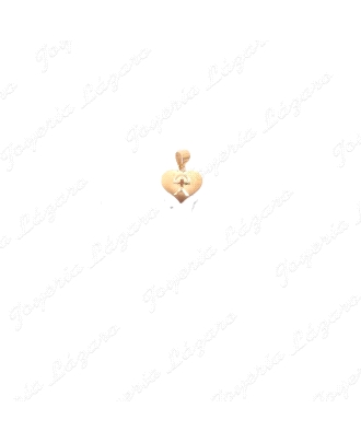 ORO 18 KTS COLGANTE INDALO CORAZON MATE