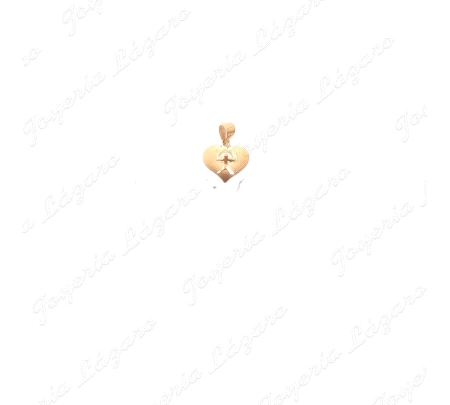 ORO 18 KTS COLGANTE INDALO CORAZON MATE