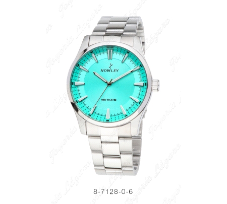 NOWLEY RELOJ HOMBRE ACERO ESFERA CRELESTE 42 X 42 X 10 MM