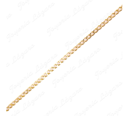 CADENA 70 CM. ORO 18KT SEMINUEVA BARBADA 2MM