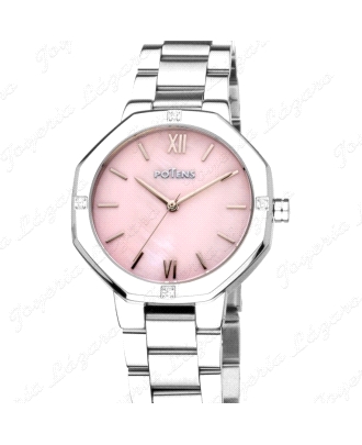 POTENS RELOJ SRA. COLECCION NEW YORK ESF. NACAR  OCTOGONAL                                          