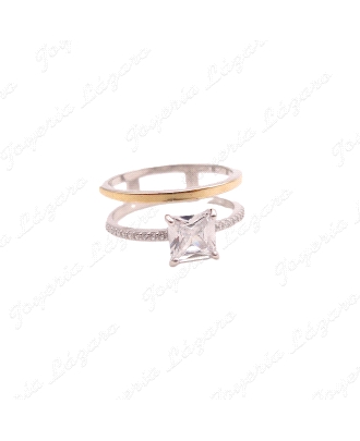 SORTIJA PLATA+ ORO 9KT SVITOZAR
