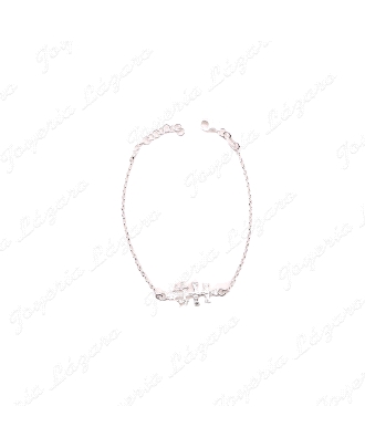 PULSERA PLATA CRUZ CARAVACA                                                                         