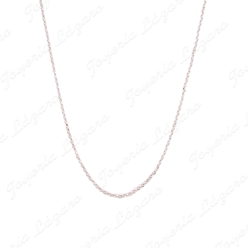 CADENA 70 CM. PLATA FORZADA FINA                                                                    