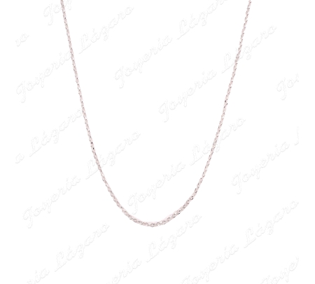 CADENA 70 CM. PLATA FORZADA FINA                                                                    