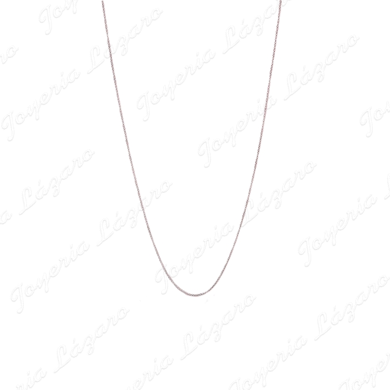 CADENA 70CM. PLATA CORDON COLA DE TOPO                                                              