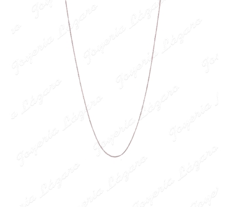 CADENA 70CM. PLATA CORDON COLA DE TOPO                                                              