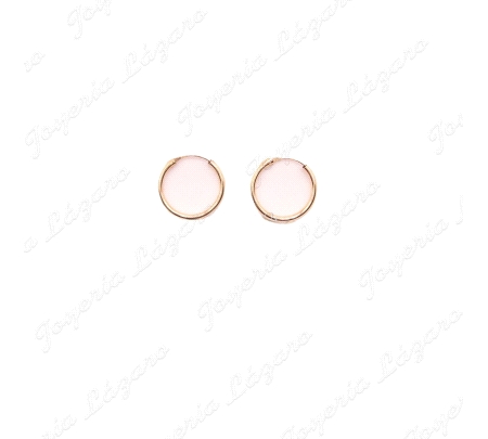 PEND. AROS ORO 18 KTS TUBO LISOS 14X1                                                               