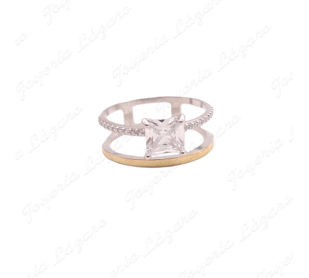 SORTIJA PLATA+ ORO 9KT SVITOZAR