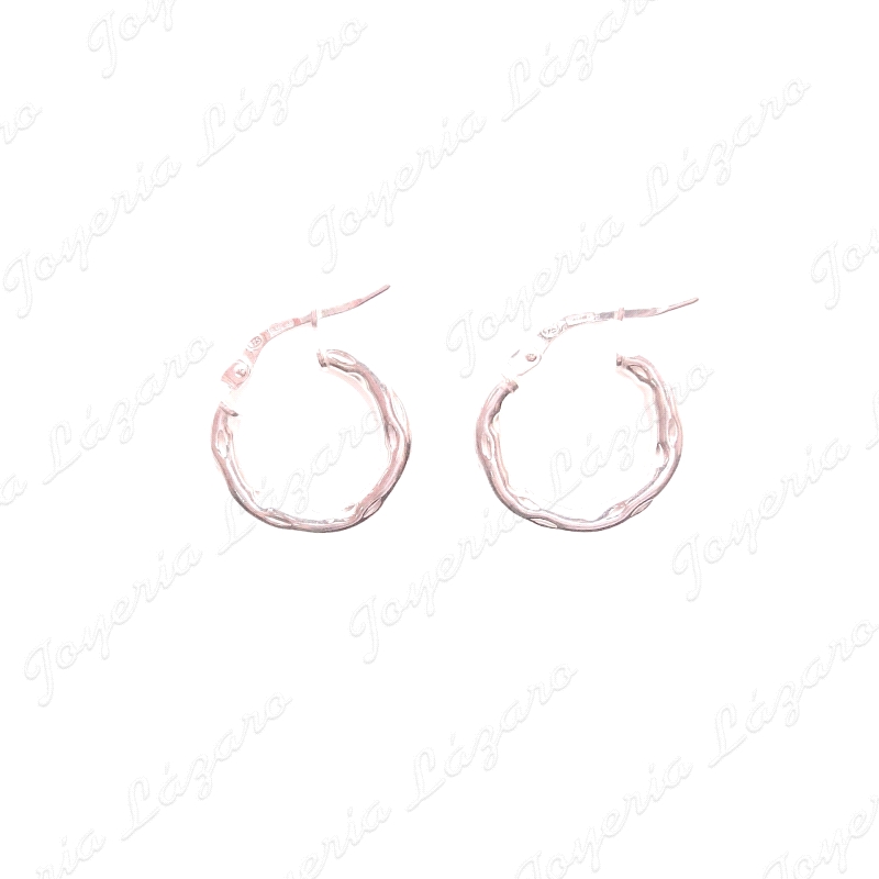 PEND. AROS PLATA PEQUEÑO VISAGRA 16MM