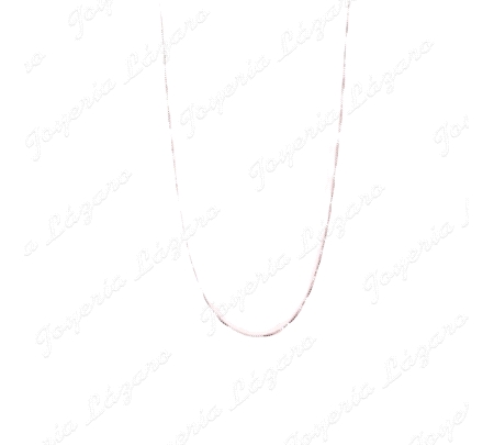 PLATA CADENA 40/45 CM. VENECIANA