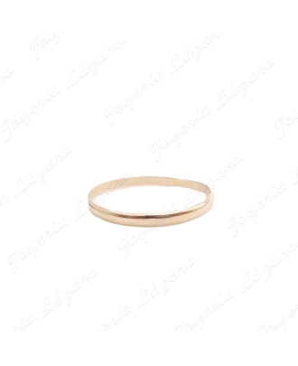 ALIANZA ORO 18KT OCASION 2.5MM 1/2 CAÑA