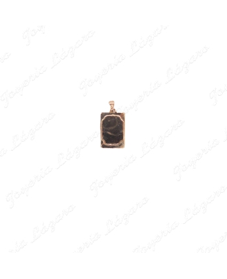 PLACA 18KT MATE/BRILLO