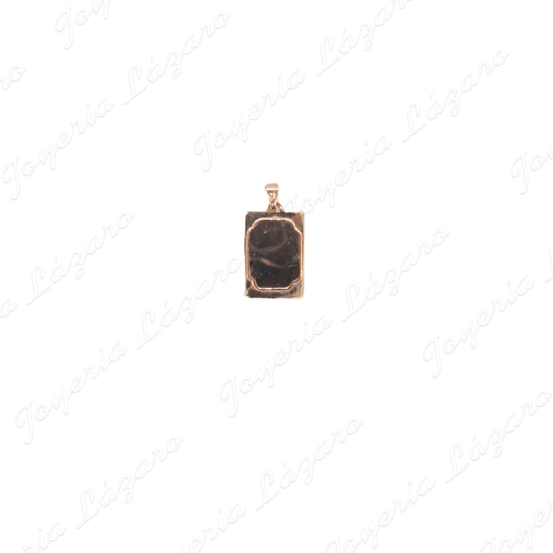 PLACA 18KT MATE/BRILLO