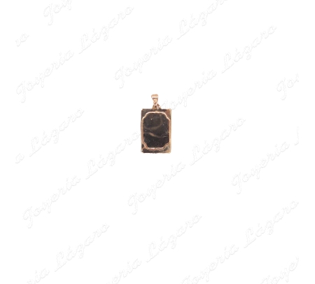 PLACA 18KT MATE/BRILLO