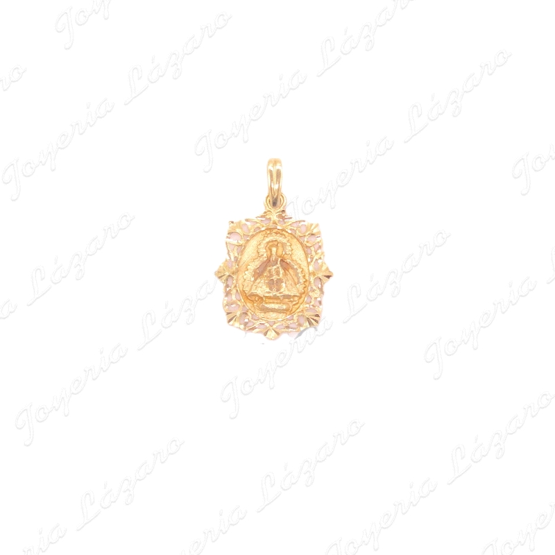 MEDALLA 18KT VIRGEN PILAR
