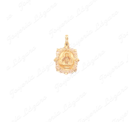 MEDALLA 18KT VIRGEN PILAR