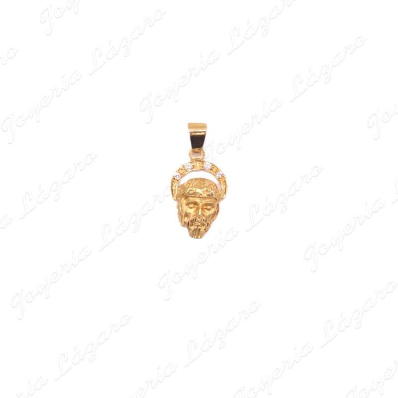 ORO 18 KTS COLGNT. ROSTRO CRISTO,CORANA CIRCONITAS