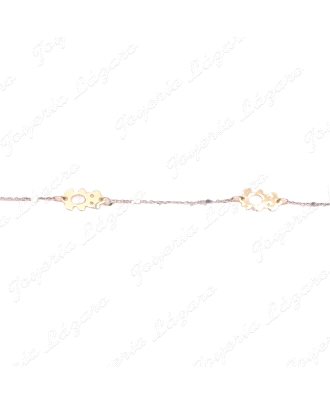 ORO 18 KTS PULSERABIC. OSITOS 16CM