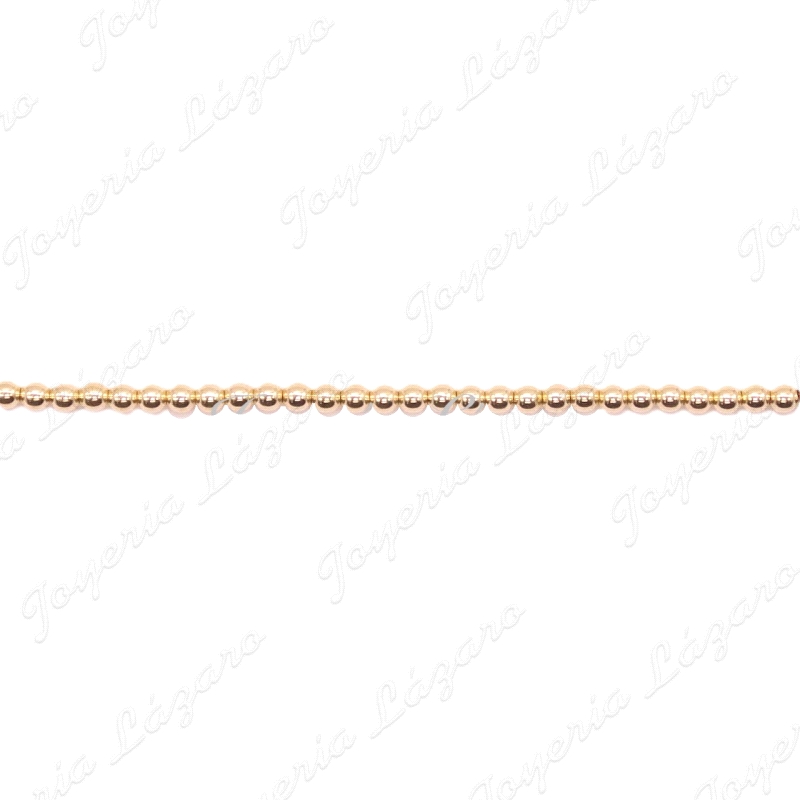 ORO 18 KTS PULSERA BOLAS