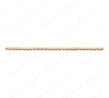 ORO 18 KTS PULSERA BOLAS