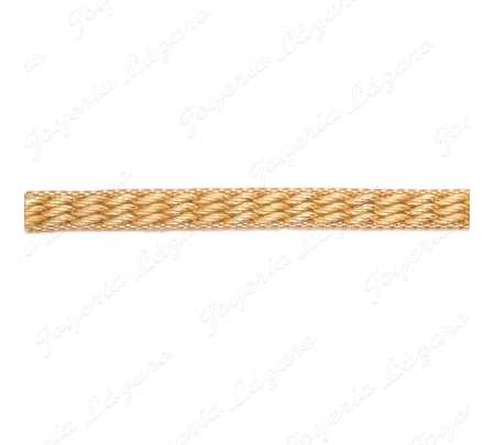 PULSERA ORO  18KTS SRA. PRINCESA TUPIDA