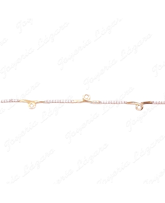 PULSERA 18KTS LAZOS
