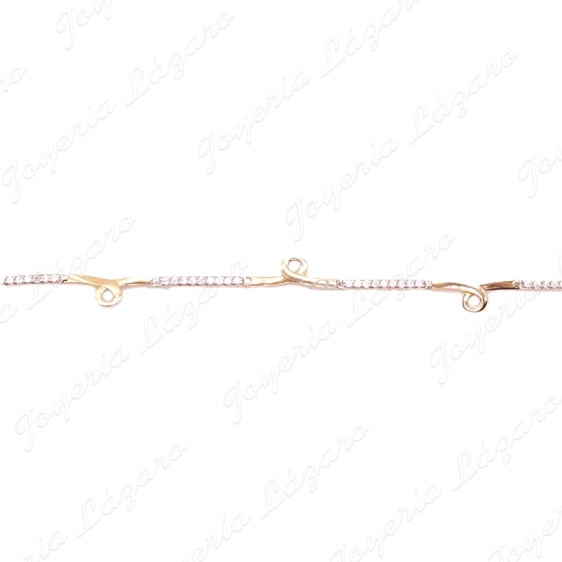 PULSERA 18KTS LAZOS