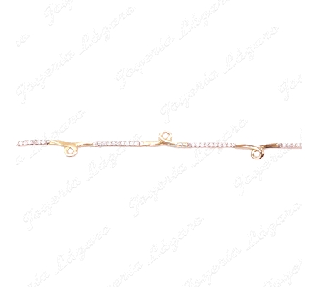 PULSERA 18KTS LAZOS