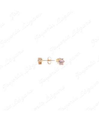 ORO 18 KTS PEND. PRES. CIRCO 4MM /6GARRAS