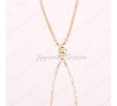 PULSERA ROMANA 18KTS bambi