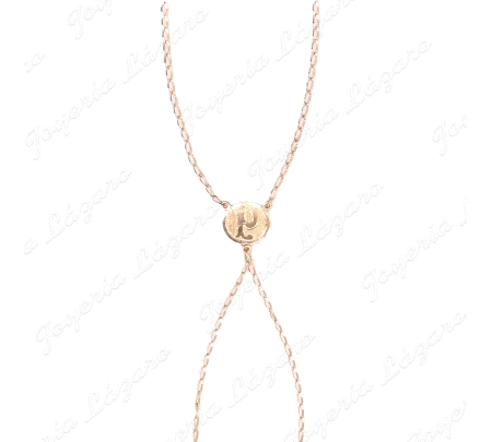 PULSERA ROMANA 18KTS P