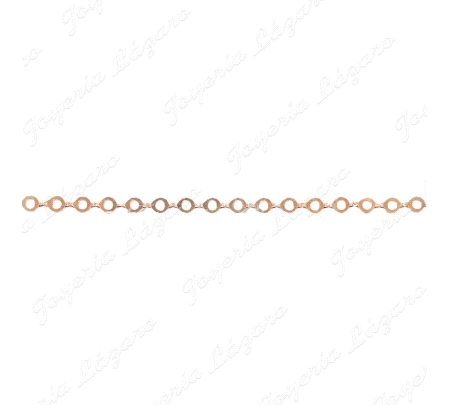 PULSERA ORO 18KTS CIRCULITOS CALADOS