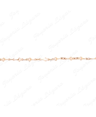 PULSERA ORO 18KTS BOCAOS CABALLO