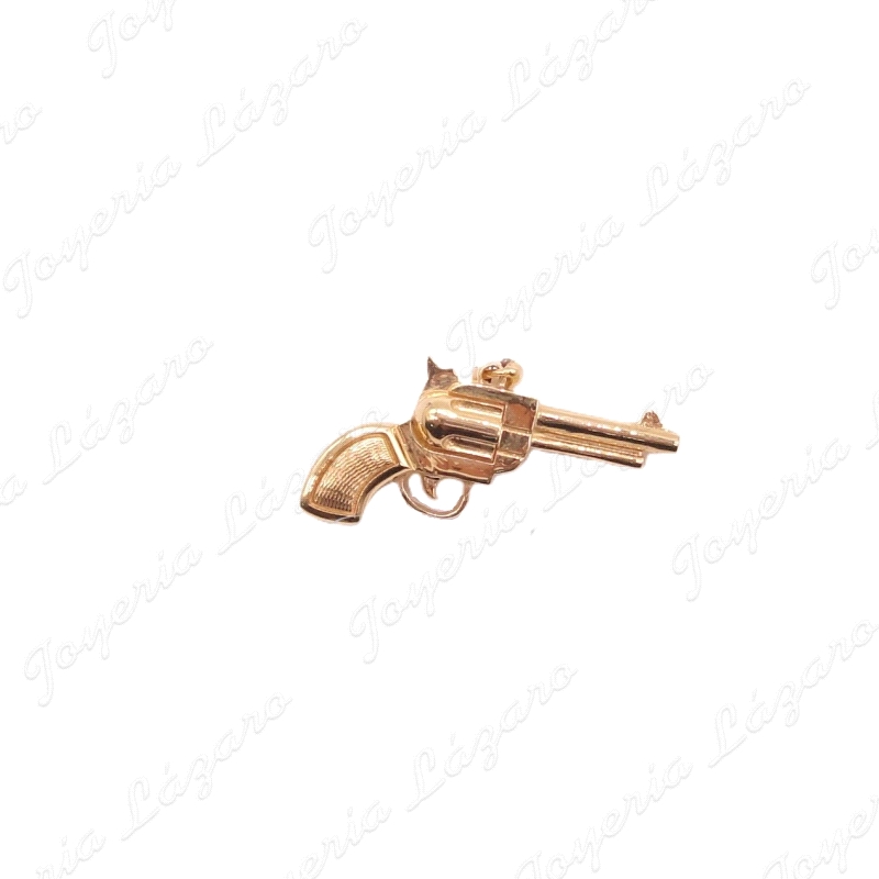 ORO 18 KTS COLGANTE REVOLVER