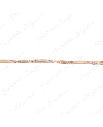 PULSERA SRA. 18KTS BICOLOR