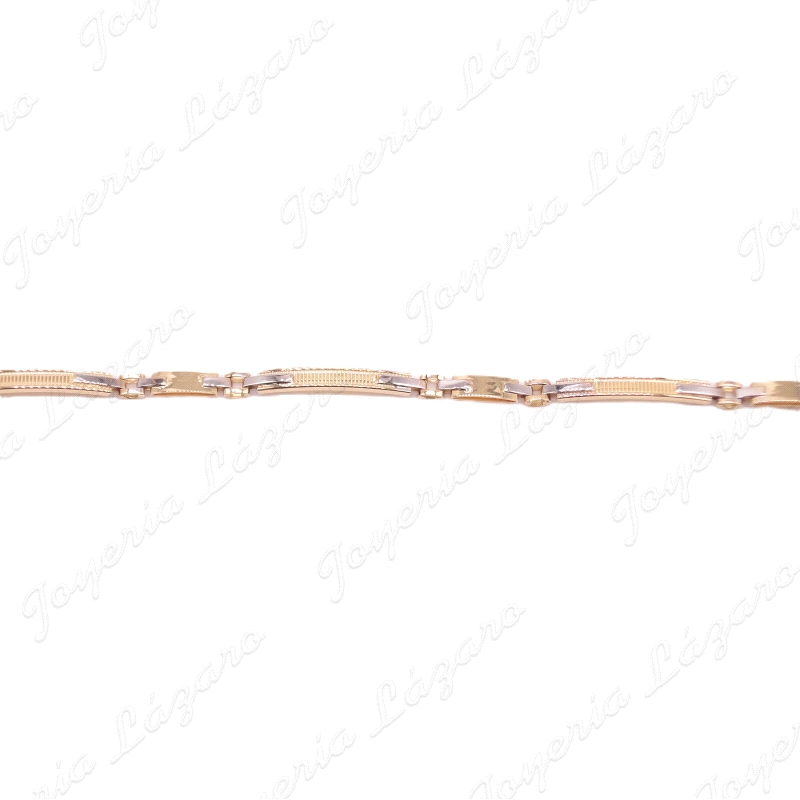 PULSERA SRA. 18KTS BICOLOR