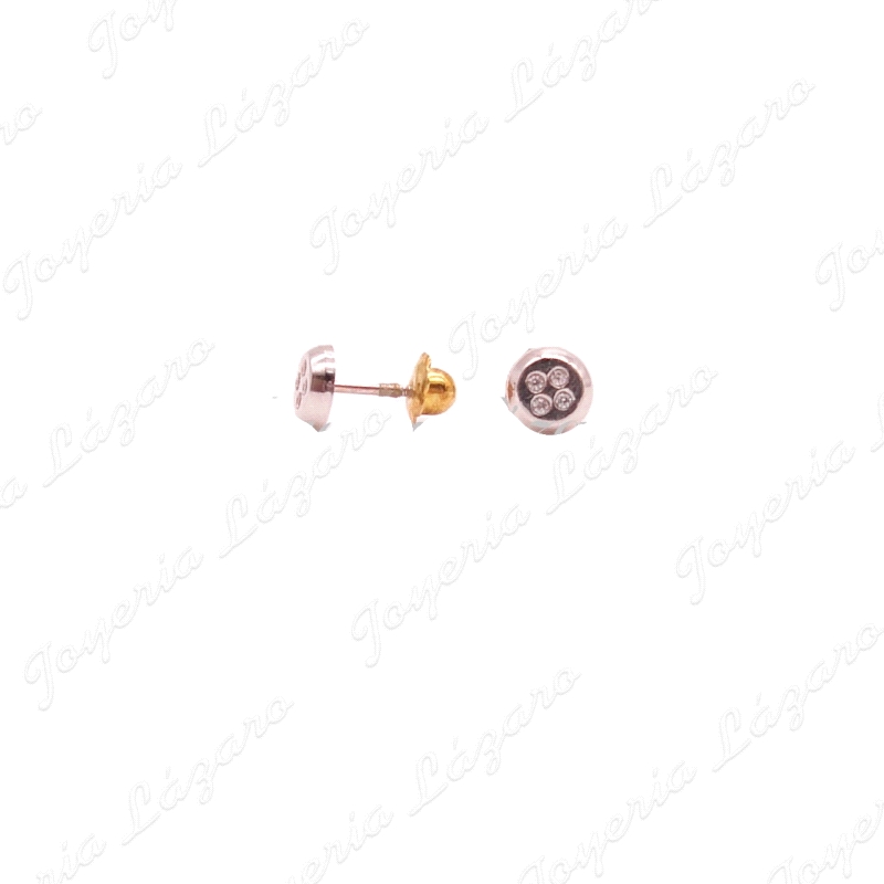 PENDIENTES 18KTS TORN.CUADRADO
