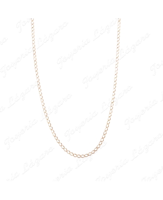 CADENA 50 CM. ORO 18KT SEMINUEVA BARBADA CLARA                                                      